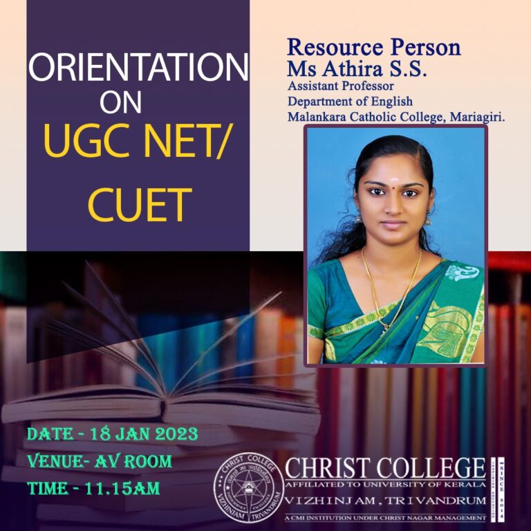 Orientation on UGC NET/ CUET