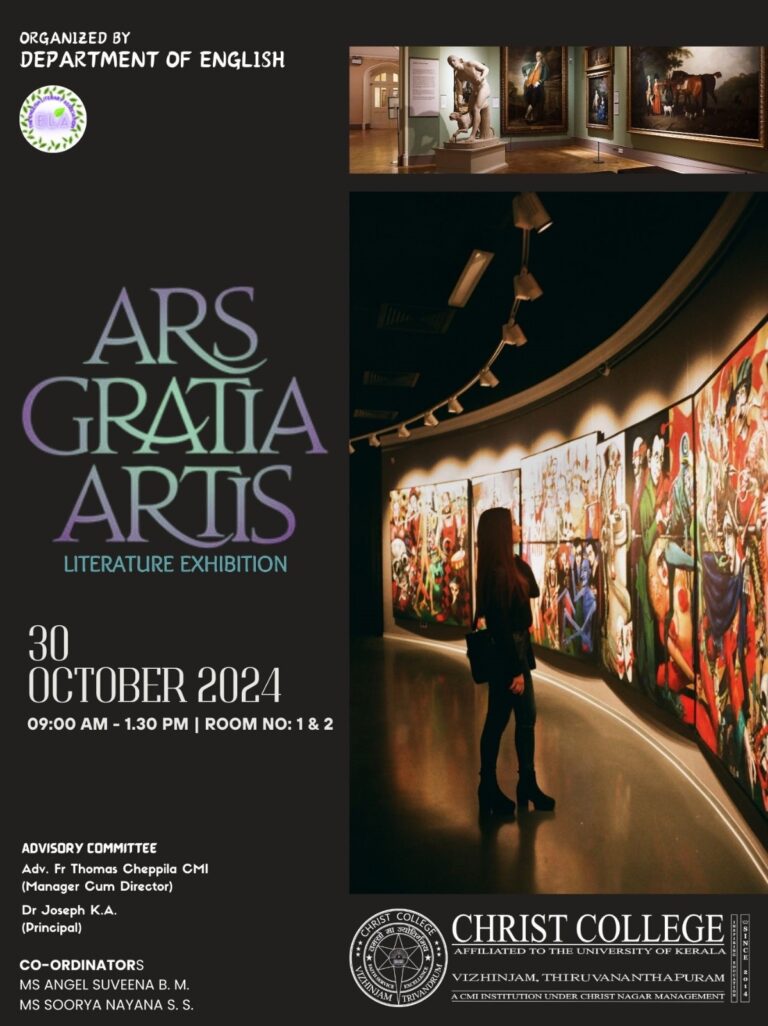 “Ars Gratia Artis”